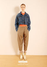 Cropped Denim Jacket