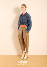 Cropped Denim Jacket