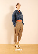 Cropped Denim Jacket