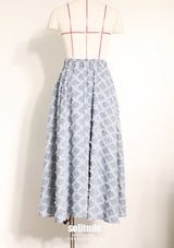Checker Fish Tail Skirt