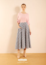 Checker Fish Tail Skirt