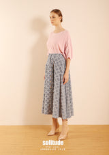 Checker Fish Tail Skirt