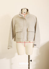 Zip Up Wool Jacket (100% Wool)