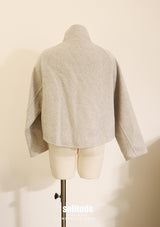 Zip Up Wool Jacket (100% Wool)