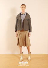 Charcoal Deuble-Breasted Jacket