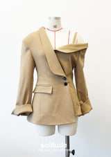 One-shoulder Blazzer