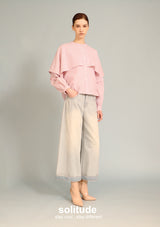 Red Dowble Layer Striped Shirt