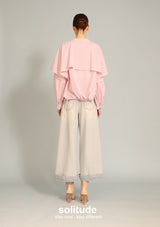 Red Dowble Layer Striped Shirt