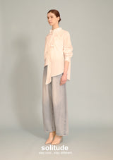 White Flowers Woven Shirt