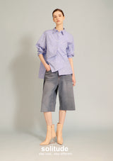 Sequins Striped Shirt