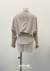 Patches Striped Shirt