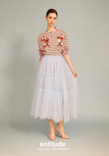 Patches Striped Knit Tee