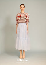 Patches Striped Knit Tee