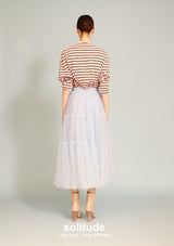 Patches Striped Knit Tee