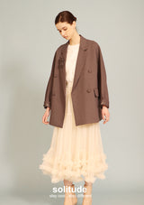 Charcoal Oversized Blazzer