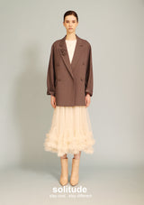 Charcoal Oversized Blazzer