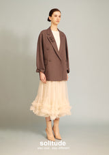 Charcoal Oversized Blazzer