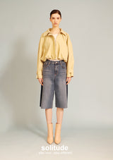 Bubble Cropped Nylon Jacket