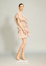 Grey One-shoulder Dress