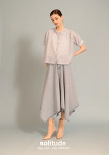 Blue Dots Printed Shirt