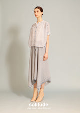 Blue Dots Printed Shirt