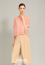 Red Dots Printed Shirt