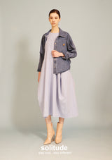 Washed Denim Shirt Jacket