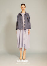 Washed Denim Shirt Jacket