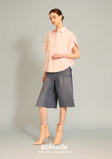 Pink Butterfly Sleeveless Shirt