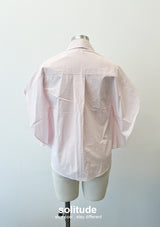 Pink Butterfly Sleeveless Shirt