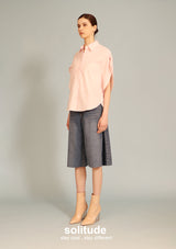 Pink Butterfly Sleeveless Shirt