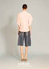 Pink Butterfly Sleeveless Shirt