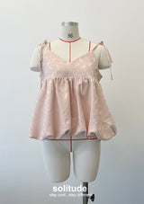 Pink Cotton Camisole (without Tee)