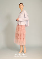 Tuffles Trimmed V-neck Top