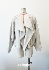 Oversize Washed Nylon Jacket