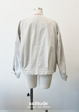 Oversize Washed Nylon Jacket