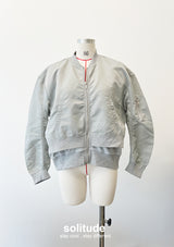 Grey Double Layer Army Jacket