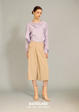 Creammy Woven Culottes