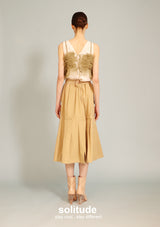 Green Organza Camisole Only