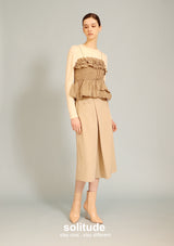 Camisole with Yellow Tee Set