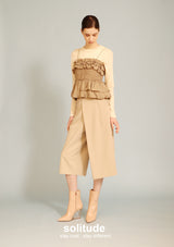 Camisole with Yellow Tee Set