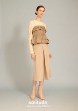 Camisole with Yellow Tee Set