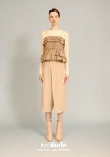 Camisole with Yellow Tee Set