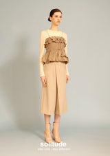 Camisole with Yellow Tee Set