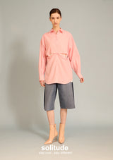 Pink Stylish Oversized Shirt
