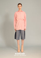 Pink Stylish Oversized Shirt