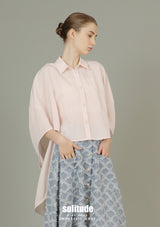 Pink 3D Cut Woven Shirt