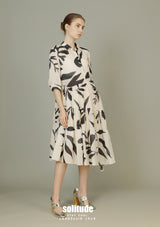 Spring Floral Printed Dress