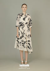 Spring Floral Printed Dress