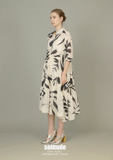 Spring Floral Printed Dress